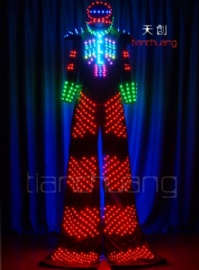 Kryoman Digital LED Robot costume
